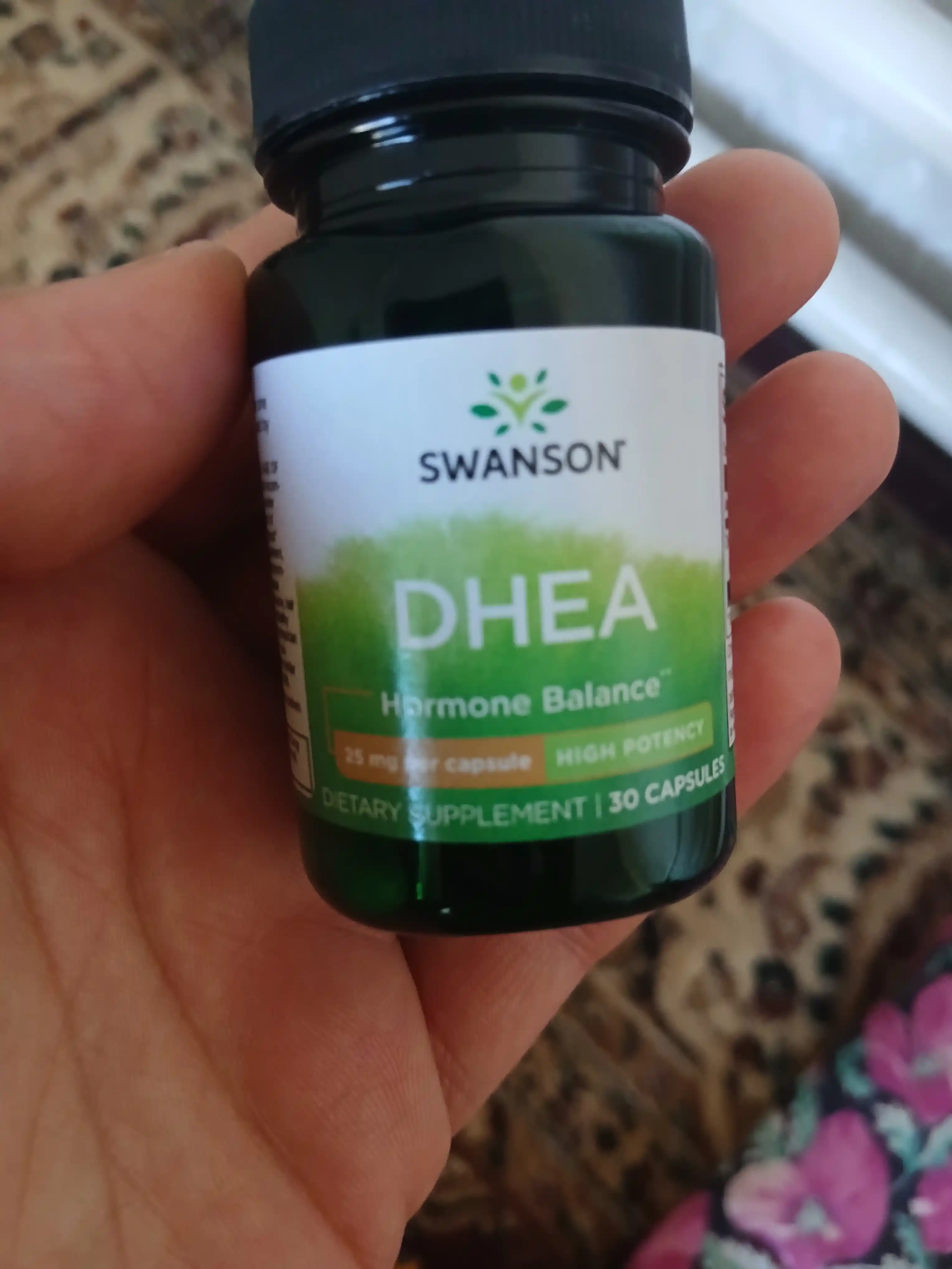 Swanson DHEA (ДГЭА) 25 мг, капсулы