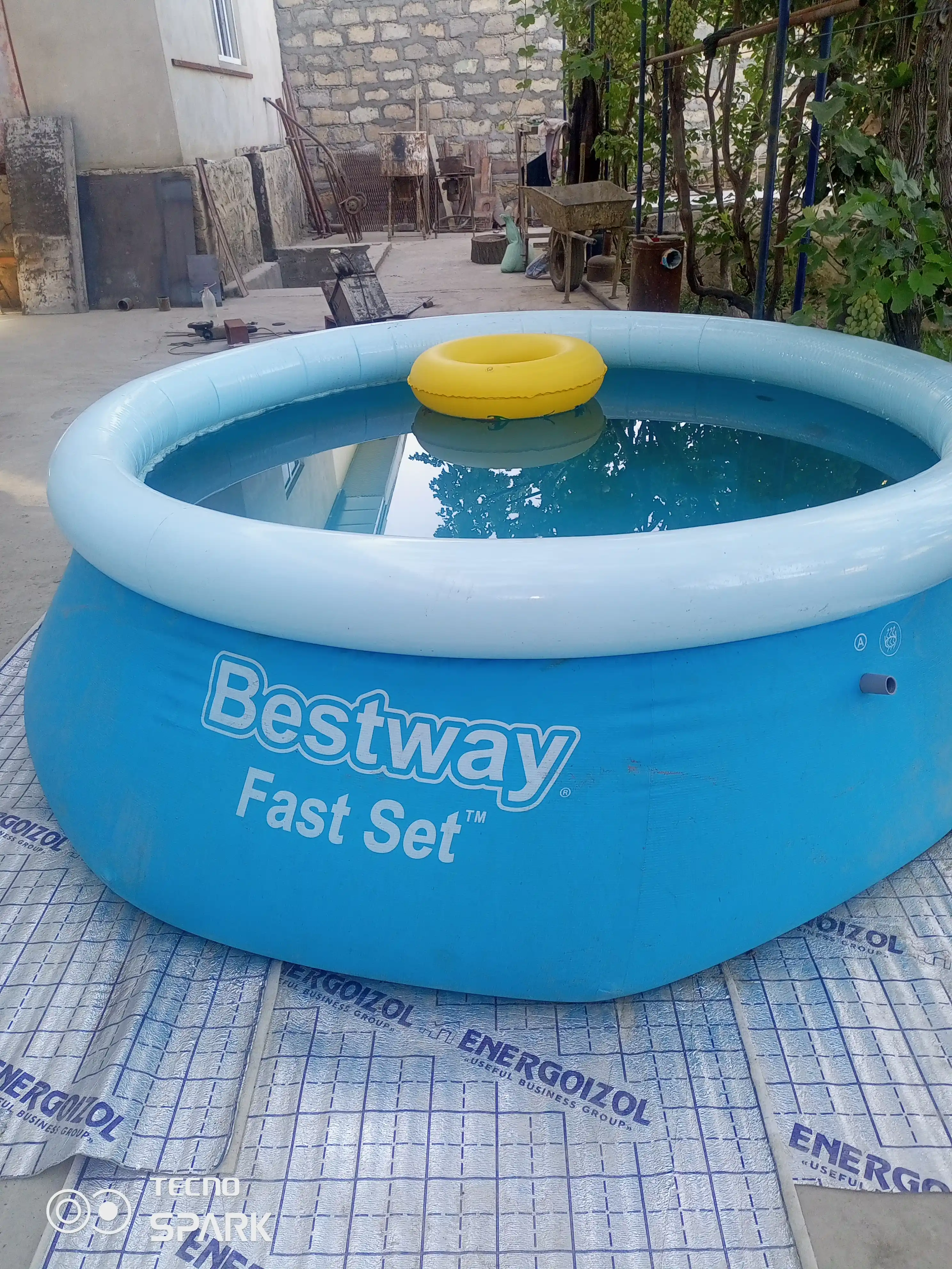 Надувной бассейн Bestway Fast Set, 940-5377 л, для детей и взрослых