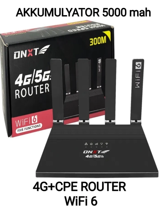 Wi-Fi router CPE, 3G 4G+ SIM karta bilan CPF906,CPE WR800