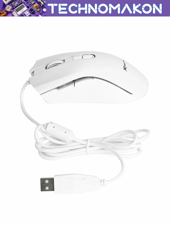 Компьютерная игровая мышь проводная Xrike GM-314 с RGB подсветкой, 7 кнопок, 7200 DPI, USB