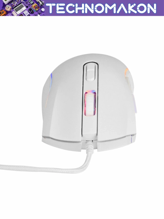 Компьютерная игровая мышь проводная Xrike GM-314 с RGB подсветкой, 7 кнопок, 7200 DPI, USB