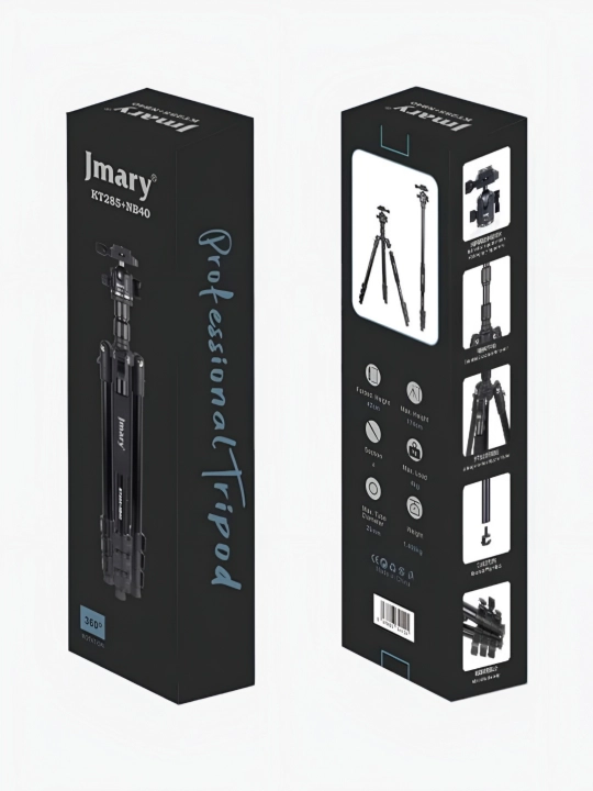 Universal Shtativ, tripod, monopod, videokamera, lampalar uchun, Jmary KT285+NB40