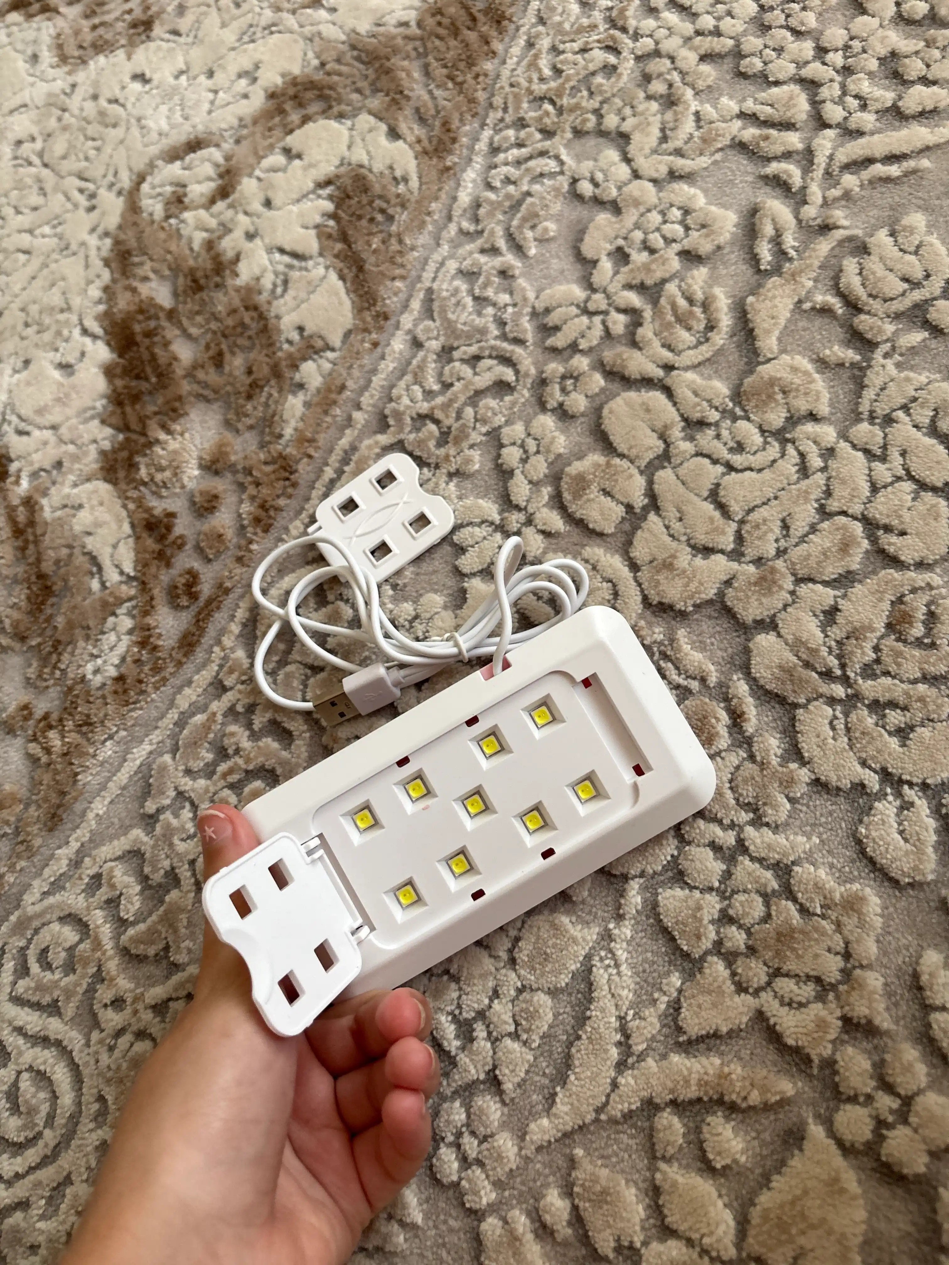 Мини LED лампа для маникюра и педикюра, для сушки ногтей