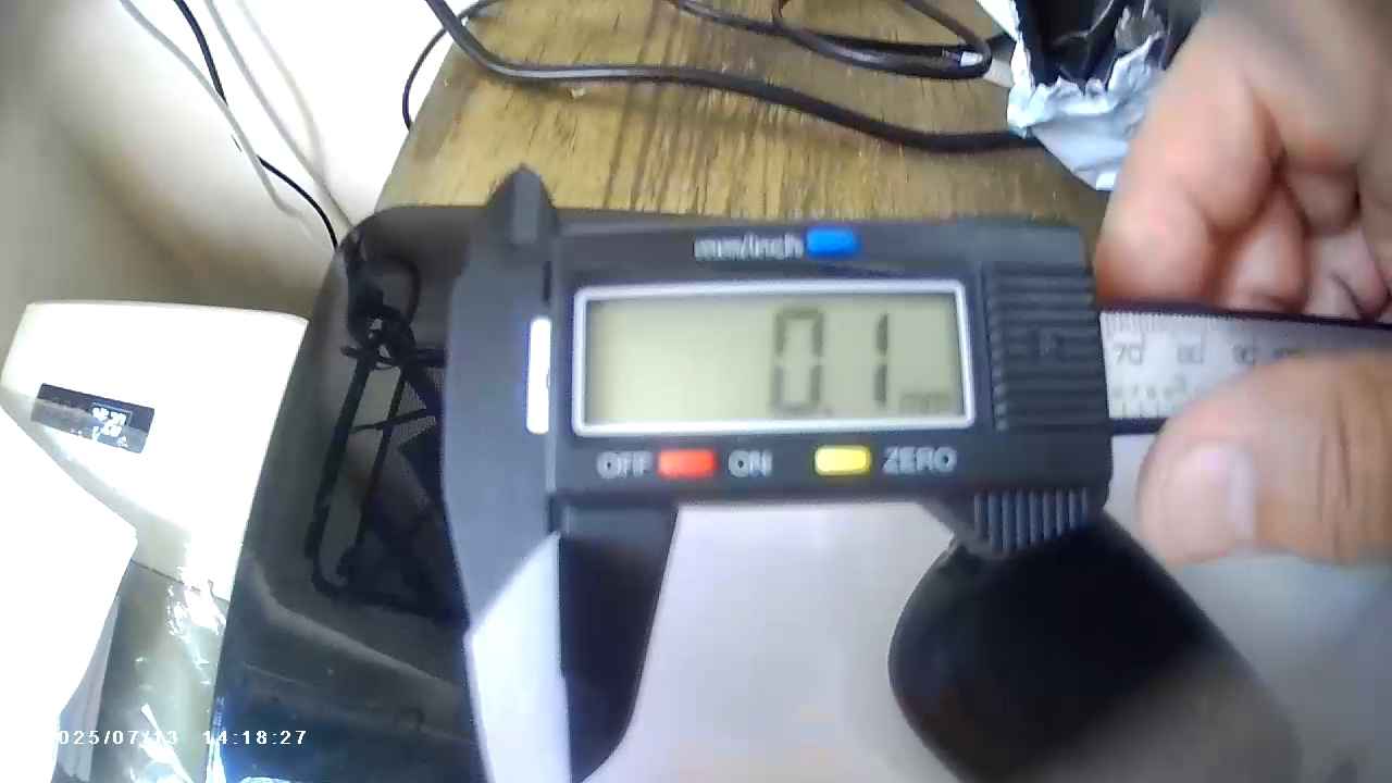 Kaliper plastik, 150 mm, elektron