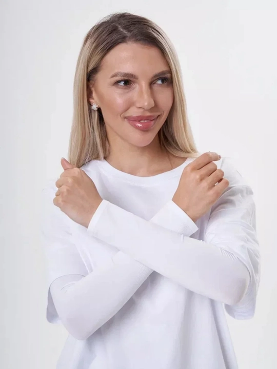 Quyoshdan himoyalovchi yenglar, fitnes uchun, uniseks