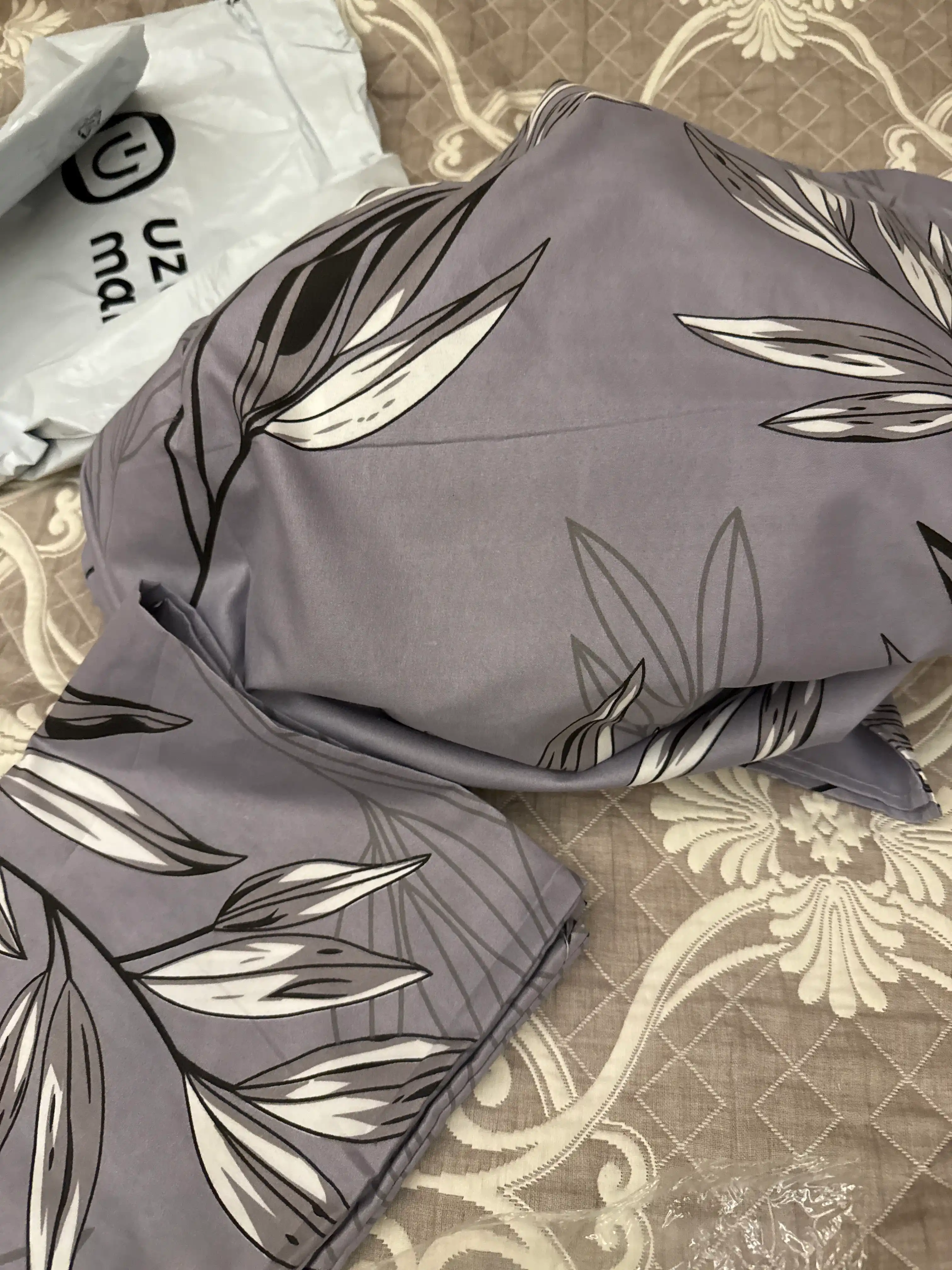 Bir va ikki kishilik choyshab va yostiq jilti 50*70, 150*230, 230*230 Postel prostina