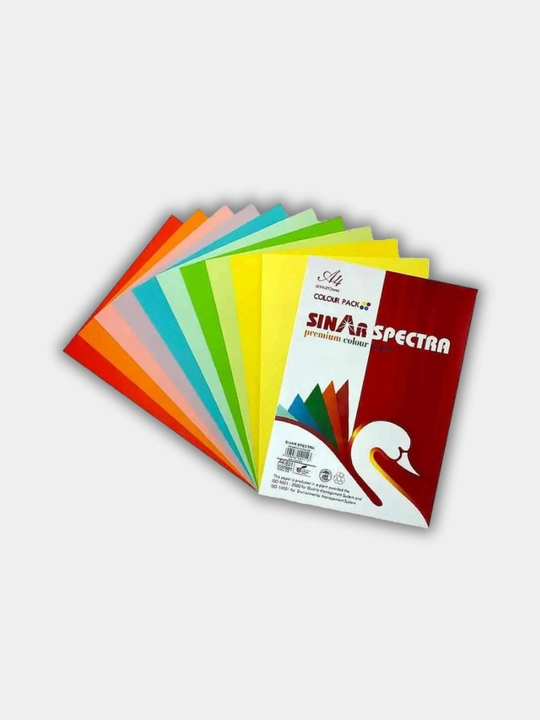 SINAR SPECTRA Rangli qog'oz, A4 format, 100 varaq