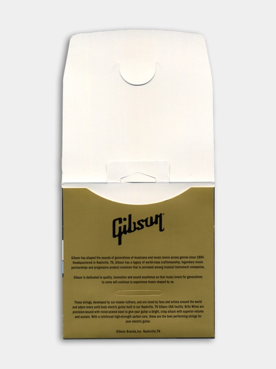 Elektr gitara uchun GIBSON 10-46 torlari, Light gauge + 1 mediatr