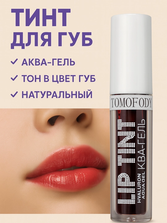 Lab boyog'i, lab uchun TINT Aqua gel tabiylikni sevuvchilar uchun