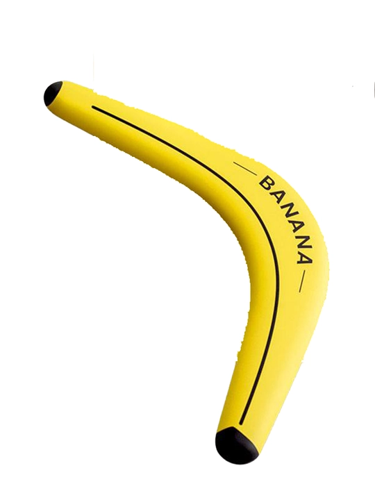 BANANA – harakatli o‘yinlar uchun mukammal bumerang - 