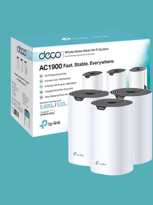 Mesh Wi-Fi система TP-Link Deco S7 AC1900 — стабильный интернет в каждой комнате - 