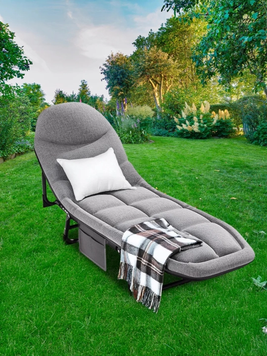 Sayohat, kemping uchun, matras bilan yig'ma yotoqlar