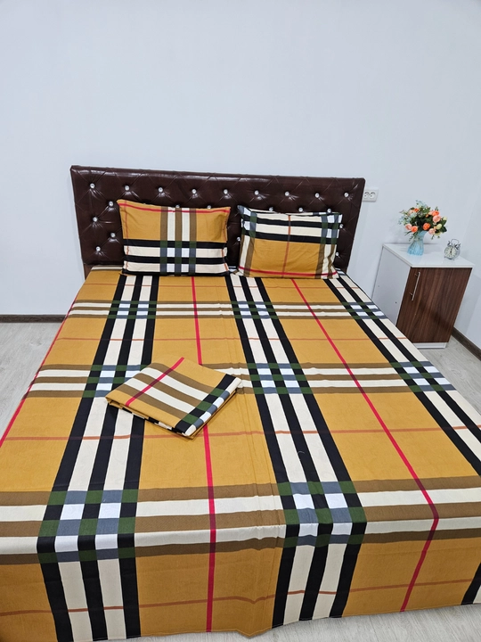 Комплект постельного белья на 2-х спальное из ткани ПОПЛИН