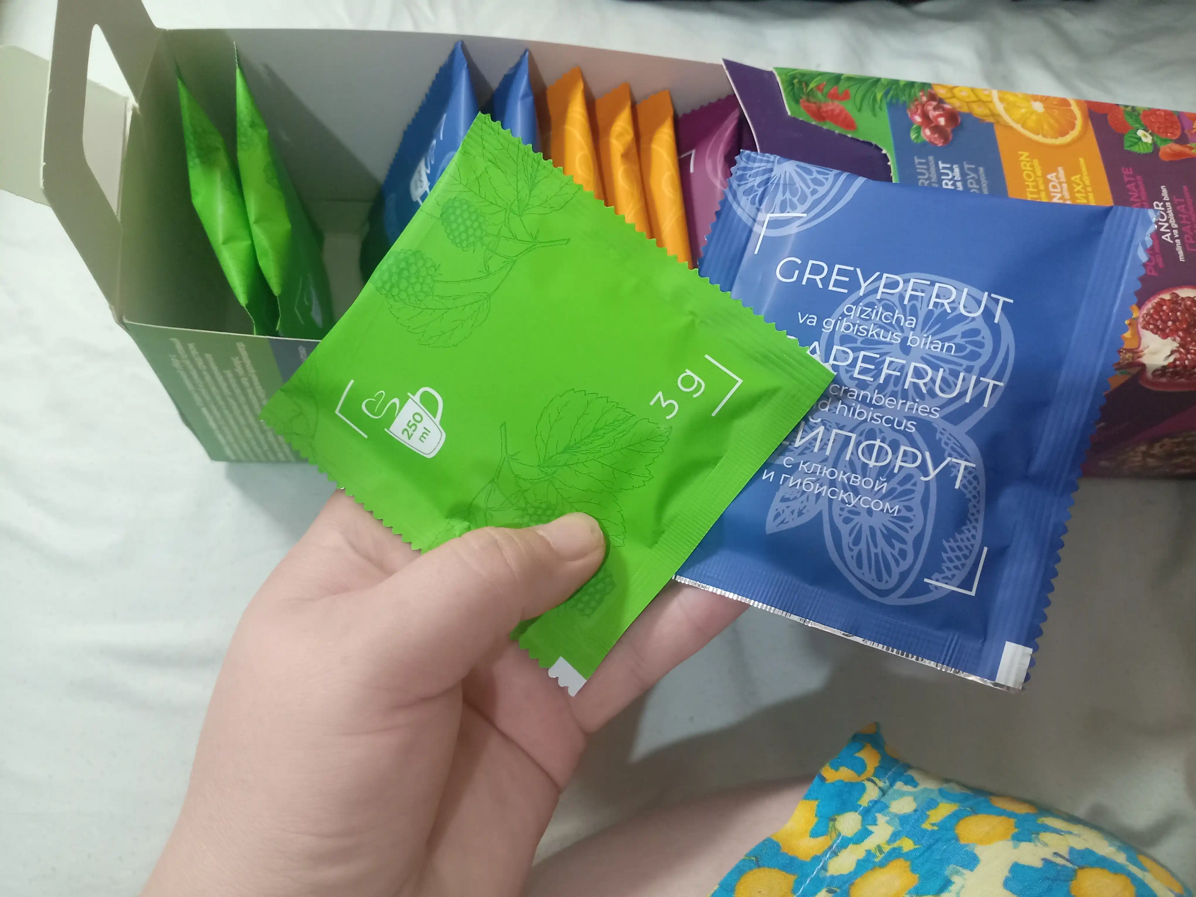 FruteaBar choy to‘plami, 6 xil
