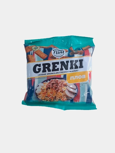 Уз Гренки со вкусом плов, 100 г * — SNACKS1-SDFKLSD