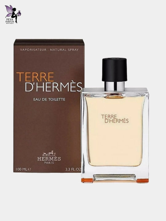 Xushbo'ylangan suv erkaklar uchun, Hermes Terre D'Herme, 100ml - 