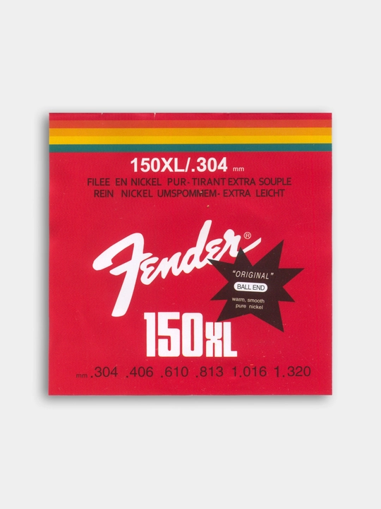 Струны FENDER 150/012 для акустической гитары+ 1 медиатр - 