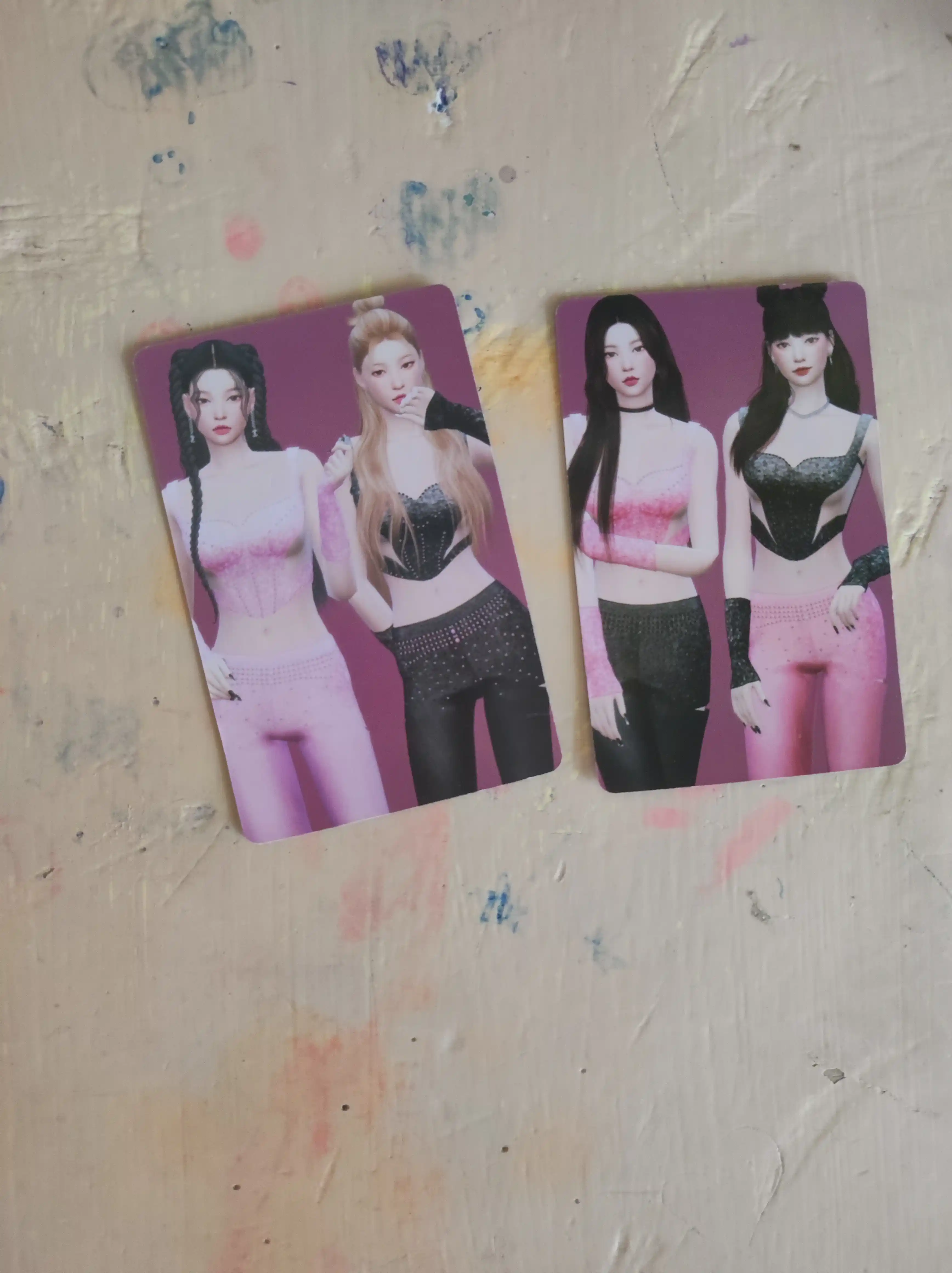 K-Pop BlackPink Lomo kartalari, 20 dan ortiq turlari, 55 dona