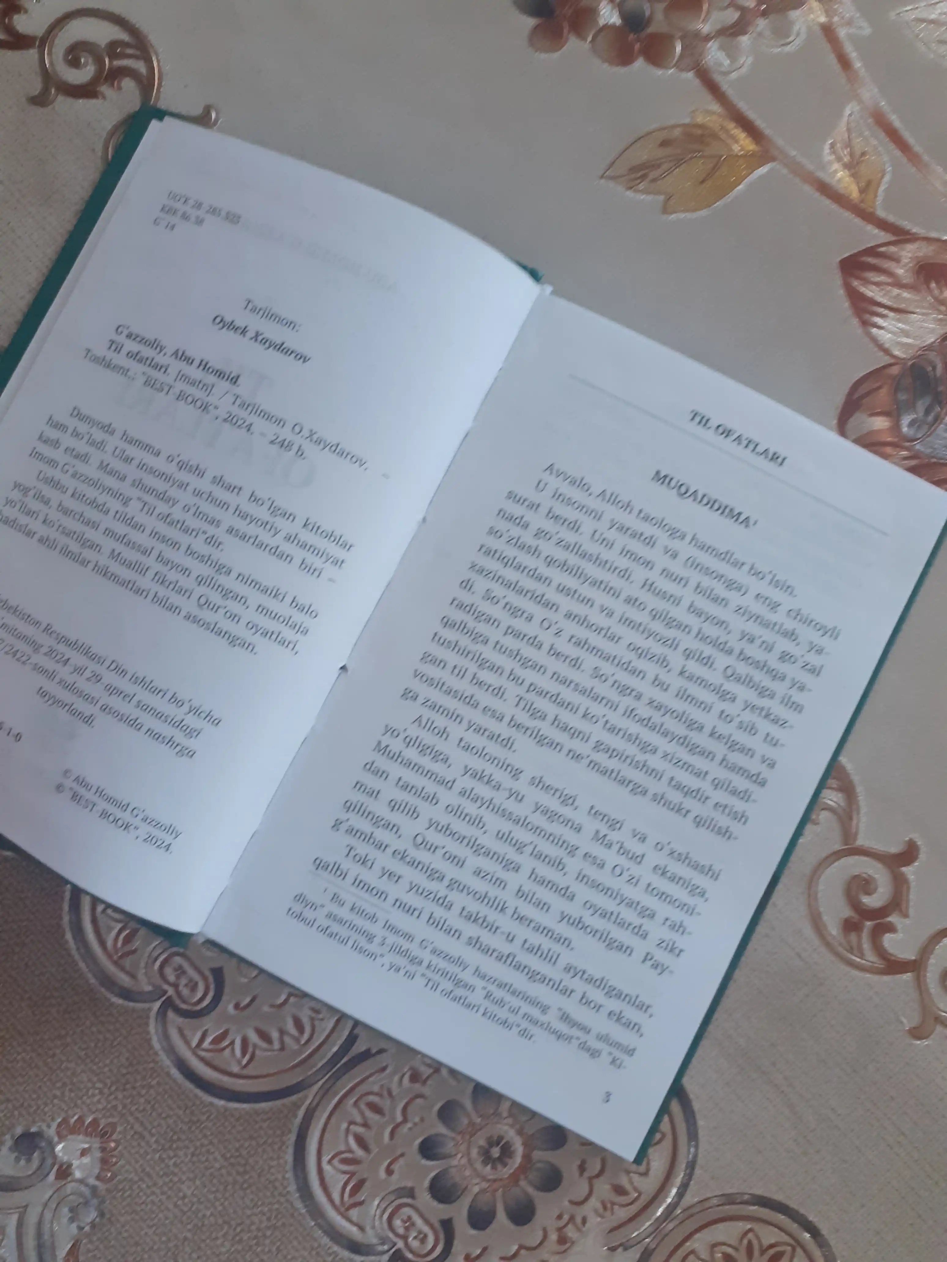 “Til ofatlari” — So‘z bilan halokatga olib boruvchi yo‘l haqida ogohlantiruvchi kitob