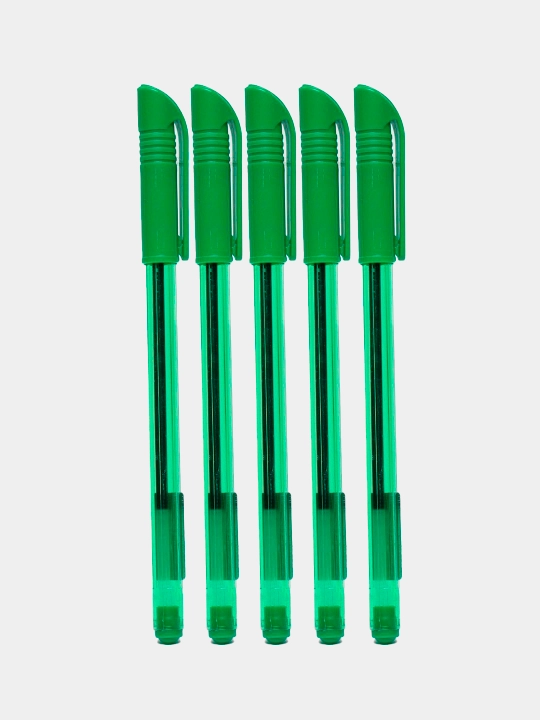 Ручка шариковая Muller Glossy fashion, 1 мм 5 штук - 