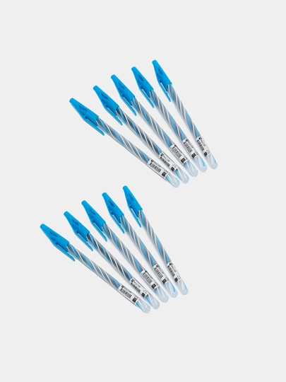 Ручка шариковая Line, 0.7 мм, 10 шт — GTRAD-P1446F3-БЕЛЫЙ