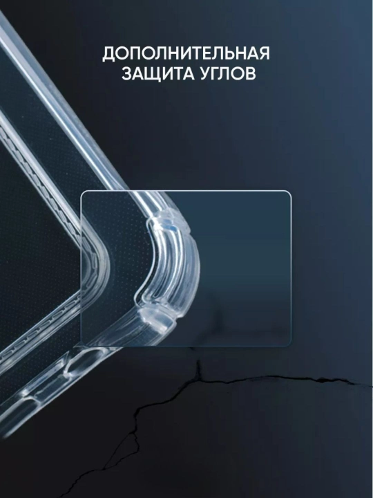 G'ilof Redmi Note 11 4G/ Redmi Note 11S uchun, shaffof, silikonli