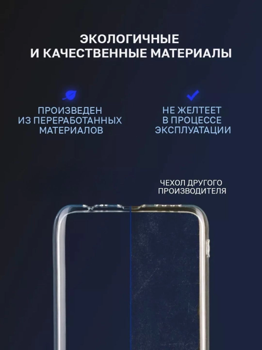 G'ilof Redmi Note 11 4G/ Redmi Note 11S uchun, shaffof, silikonli
