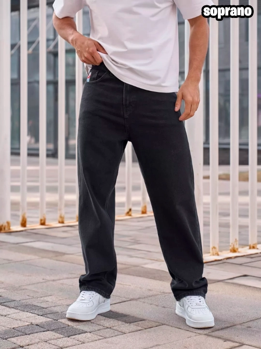 Keng baggi jinsi shimlar Polar Big Boy, erkaklar, ayollar va o‘smirlar uchun, S-XL