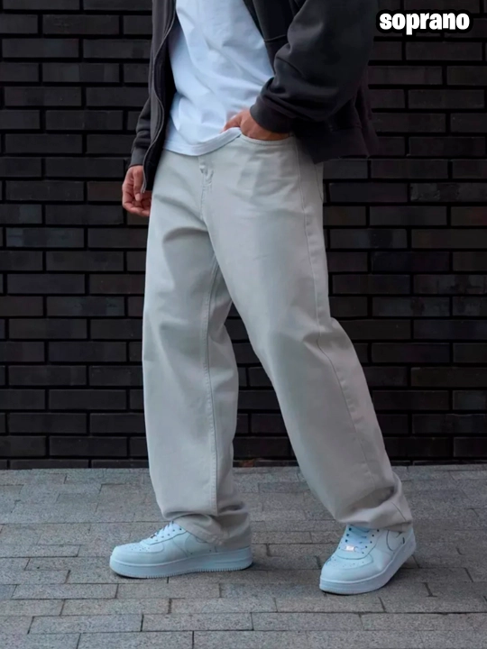 Keng baggi jinsi shimlar Polar Big Boy, erkaklar, ayollar va o‘smirlar uchun, S-XL