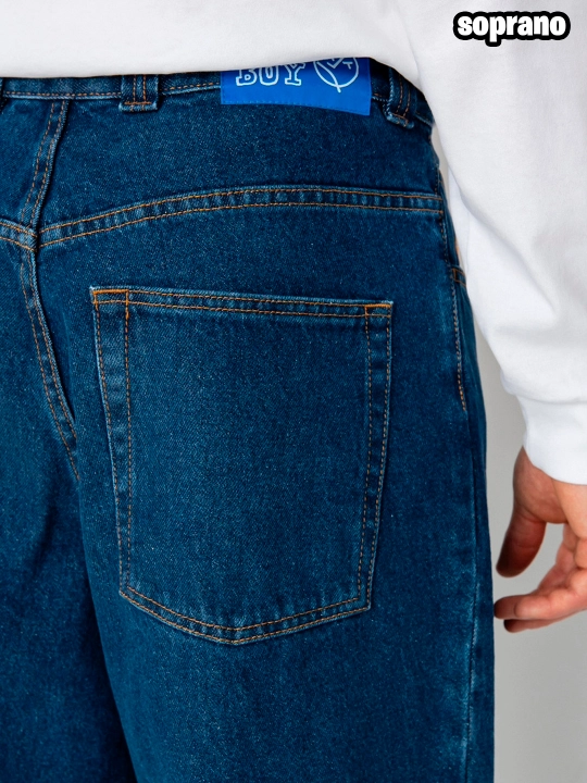 Keng baggi jinsi shimlar Polar Big Boy, erkaklar, ayollar va o‘smirlar uchun, S-XL
