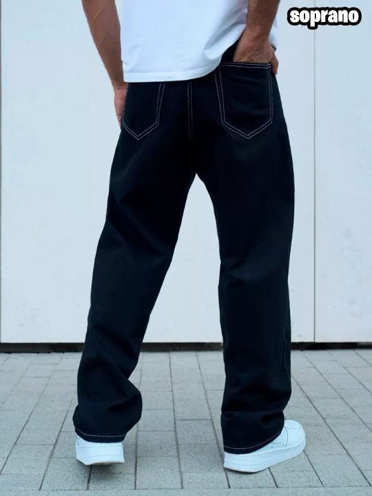 Keng baggi jinsi shimlar Polar Big Boy, erkaklar, ayollar va o‘smirlar uchun, S-XL
