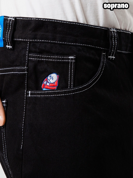 Keng baggi jinsi shimlar Polar Big Boy, erkaklar, ayollar va o‘smirlar uchun, S-XL