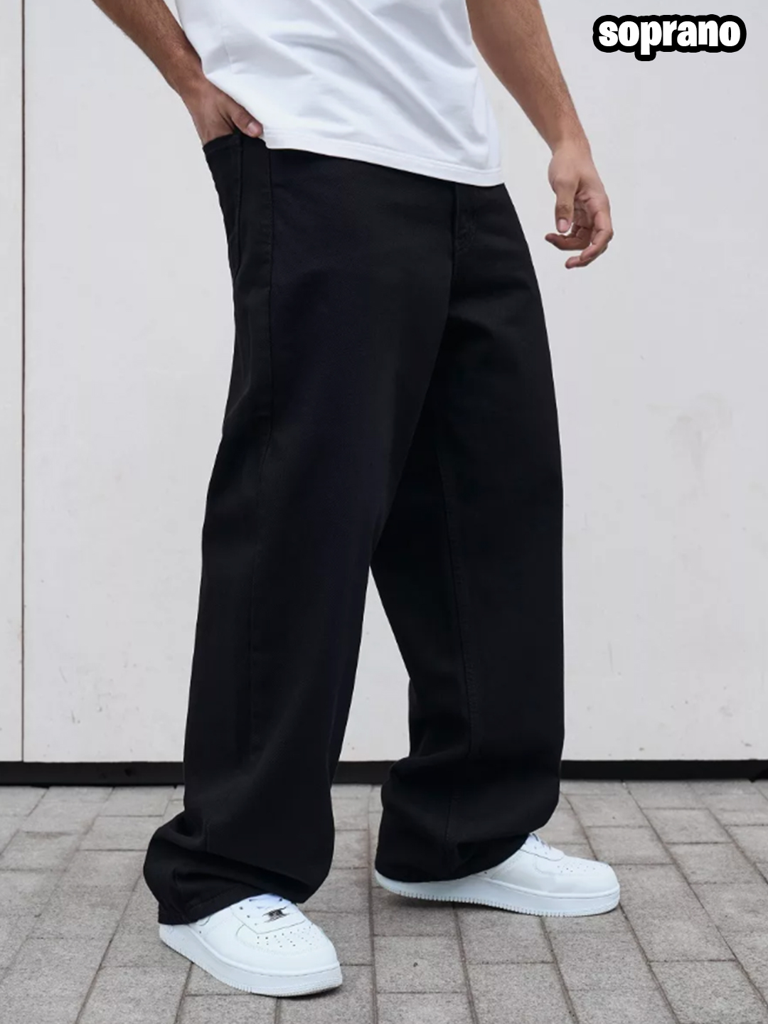 Keng baggi jinsi shimlar Polar Big Boy, erkaklar, ayollar va o‘smirlar uchun, S-XL