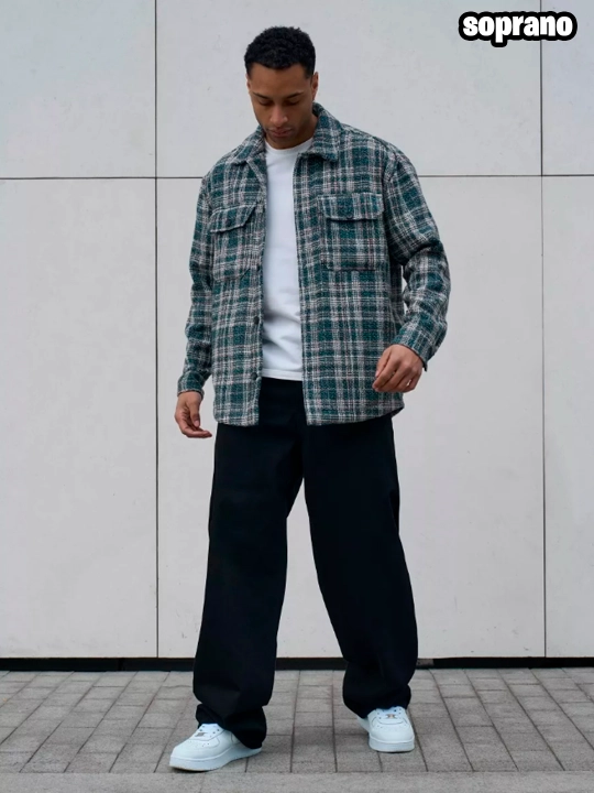 Keng baggi jinsi shimlar Polar Big Boy, erkaklar, ayollar va o‘smirlar uchun, S-XL