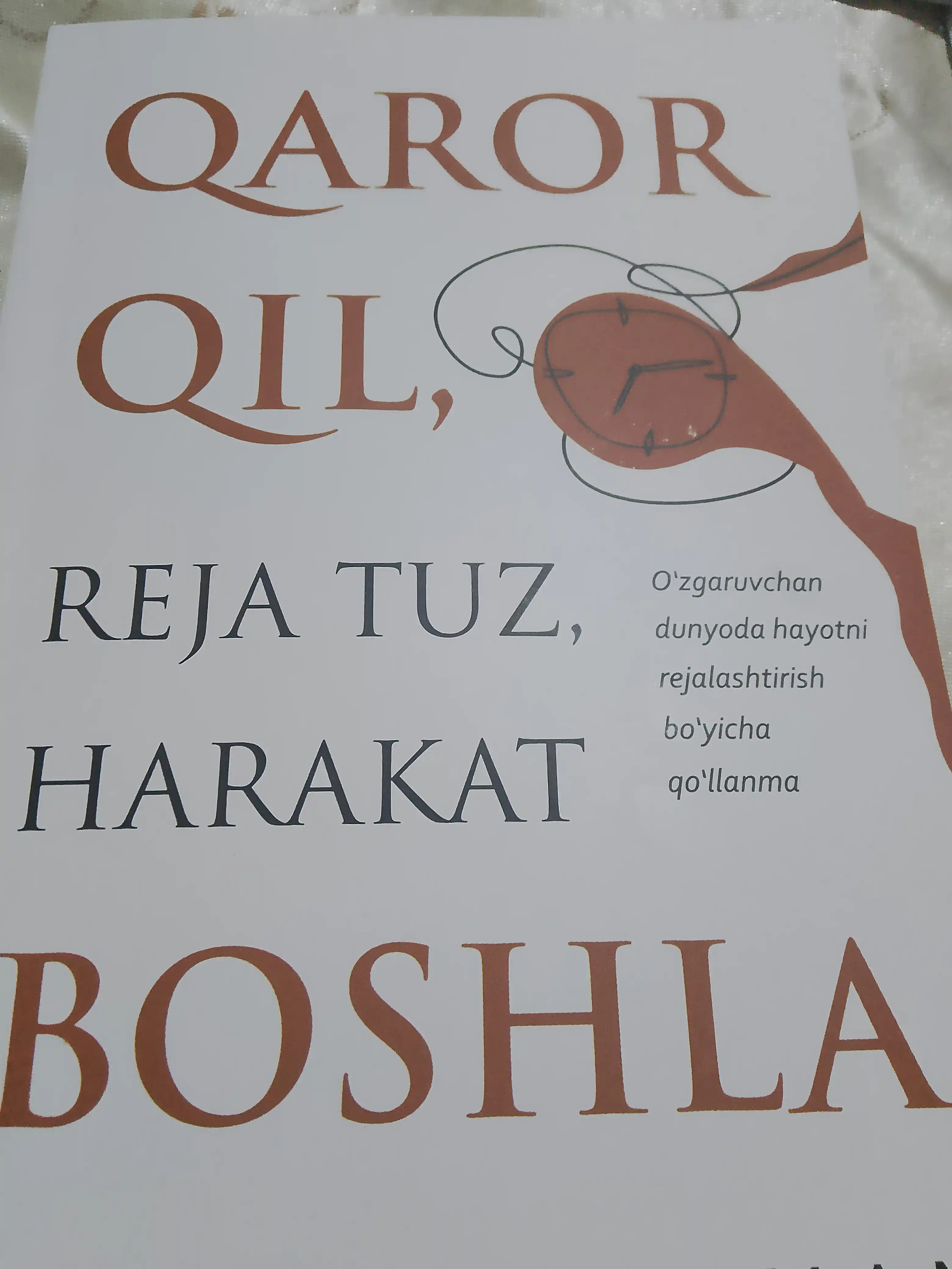 Qaror qil, reja tuz, harakat boshla — Aycha Karaman, shaxsiy rivojlanish kitobi