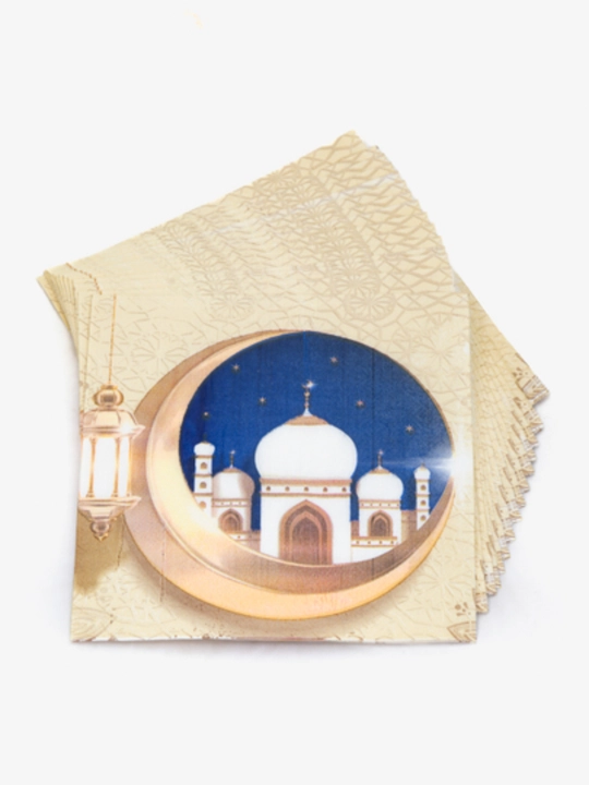 33x33 sm rasmli salfetkalar 2 qavat sellyuloza 15 dona | katta stol uchun