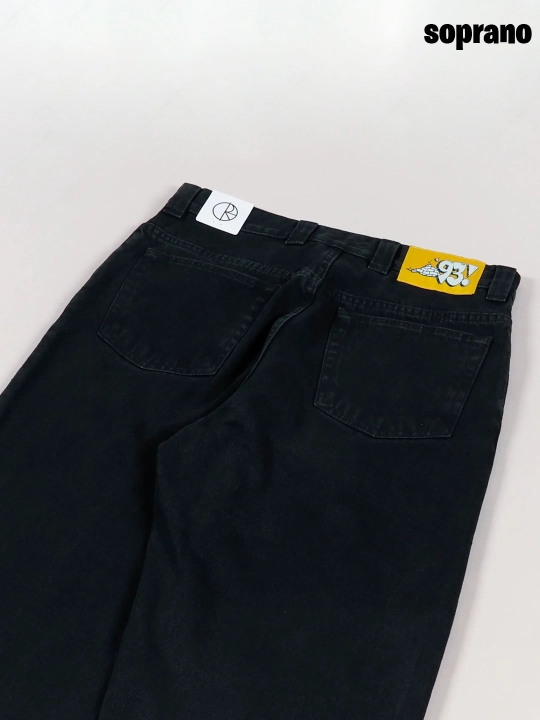 Keng baggi jinsi shimlar Polar 93 Denim, erkaklar, ayollar va o‘smirlar uchun, S–XL Polar