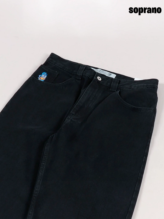 Keng baggi jinsi shimlar Polar 93 Denim, erkaklar, ayollar va o‘smirlar uchun, S–XL Polar