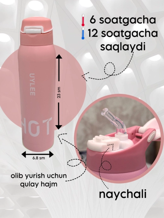 Trubkali termos, 500 ml
