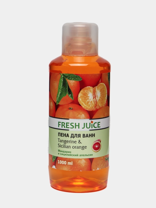 Пена для ванны, увлажняющая, ароматная, 1000 мл, Fresh Juice