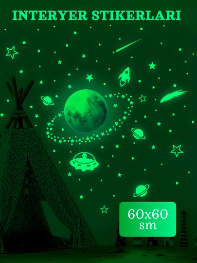 Интерьерные наклейки для оклеивания стен детской комнаты, дома, офиса, кухни HEFEI — FANKIDS-OBOI-ЛАЙМ