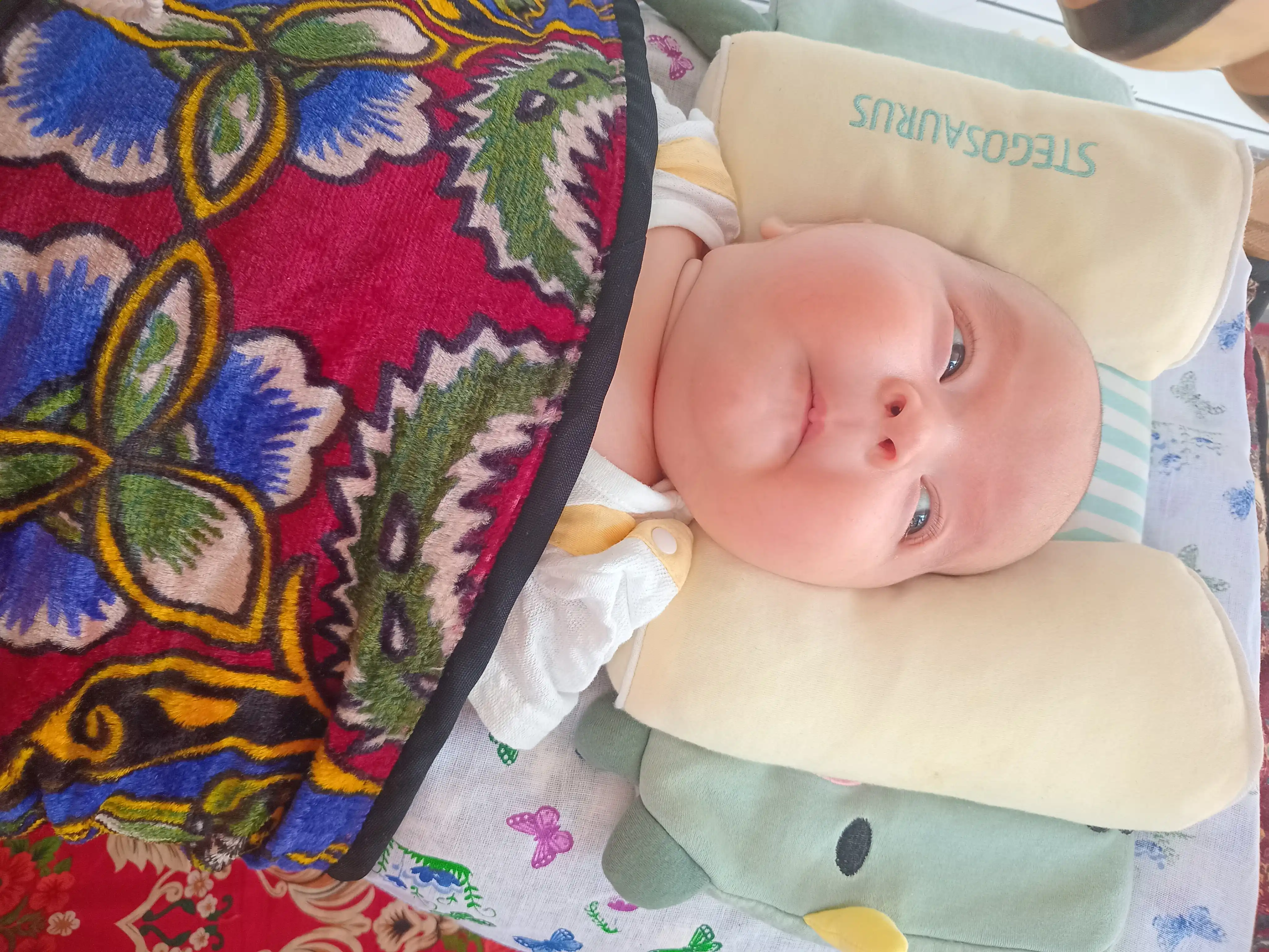 Подушка для новорожденных для формирования правильной формы головы, Supermom Sleep+