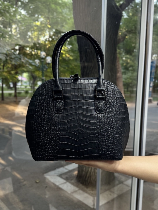 Ayollar sumkasi tabiiy charmdan Black Gator