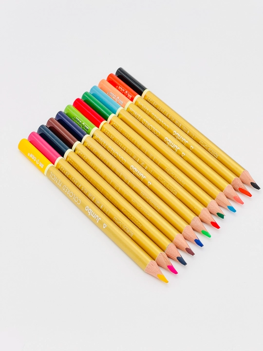 Braden rangli chizma qalamlari "Colored Pencils", 12 ta rang, 5.0 mm