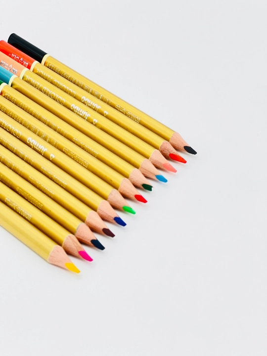 Braden rangli chizma qalamlari "Colored Pencils", 12 ta rang, 5.0 mm