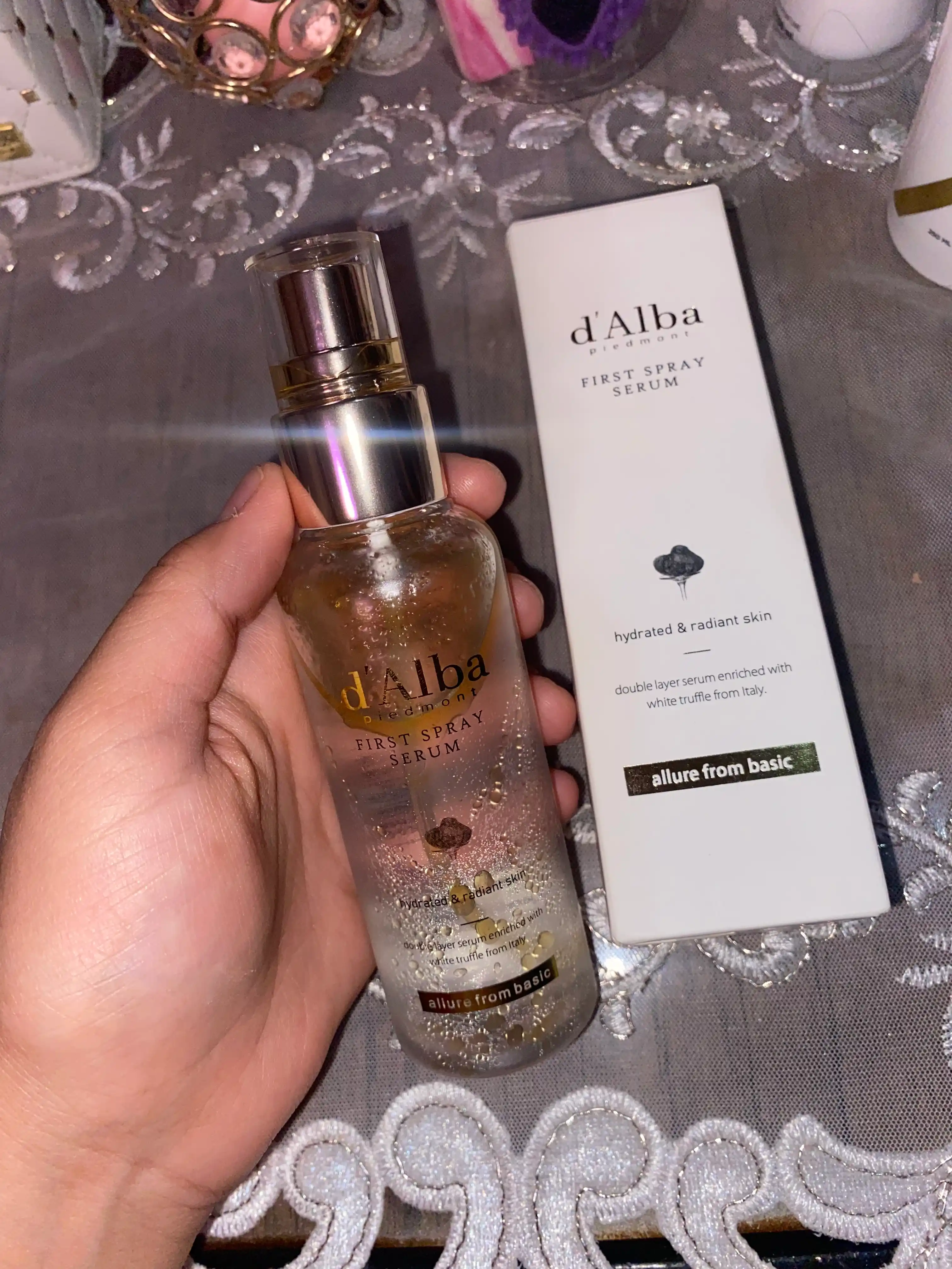 Сыворотка для кожи лица D'Alba white truffle, ниацинамид, коллаген, против морщин, 100 мл
