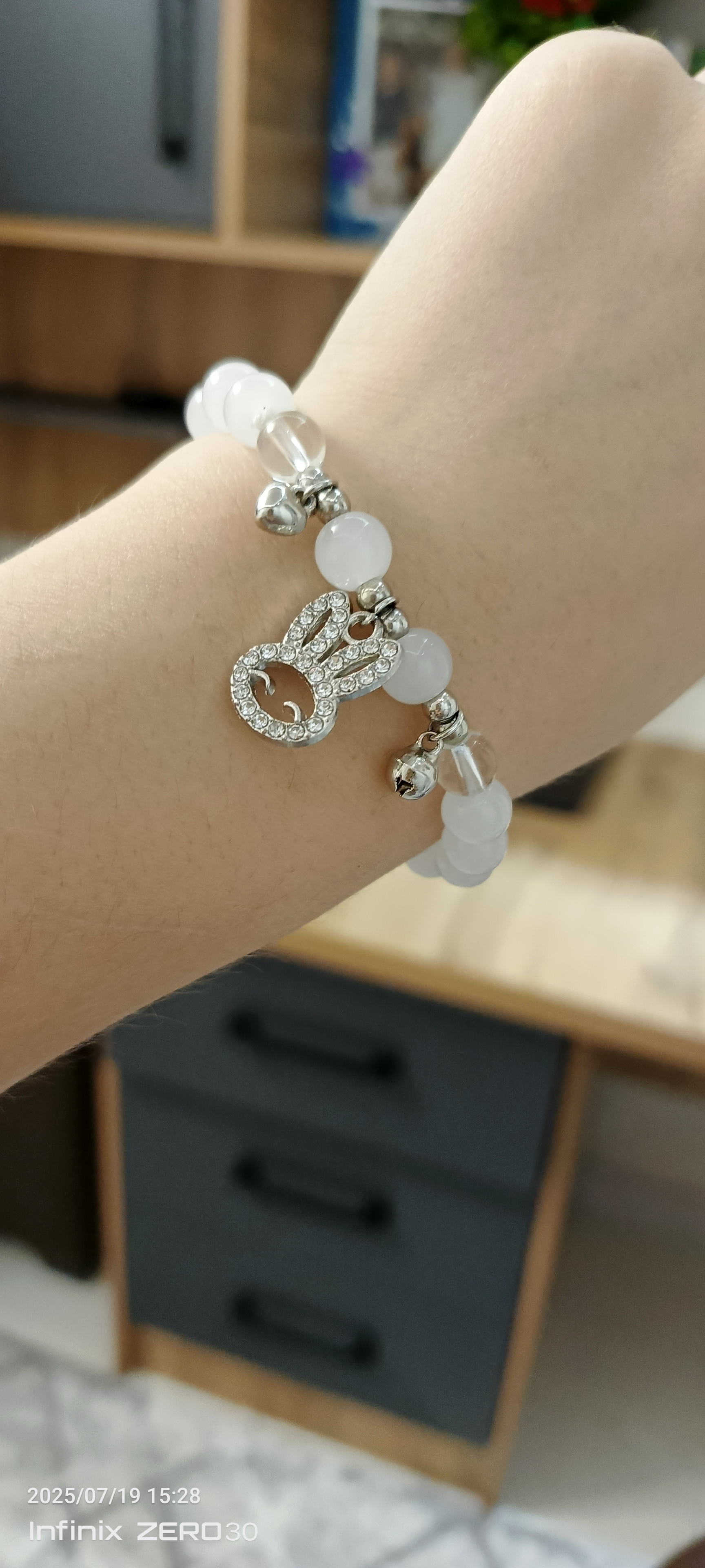 Браслет с рисунком Hello Kitty, c подвесками