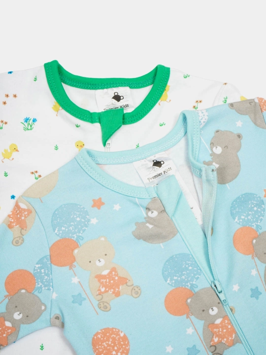 Комбинезоны для детей, PremierKids, 3 шт, 100% хлопок