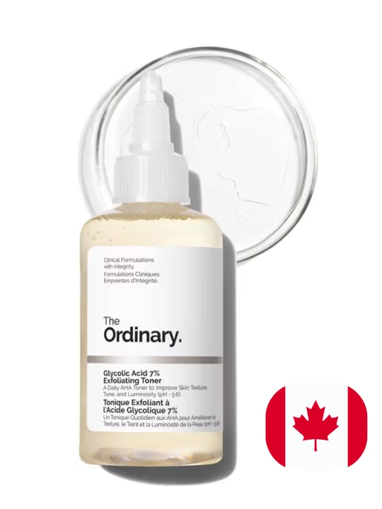 Пилинг-тоник с гликолевой кислотой, для сияющей и гладкой кожи The Ordinary GlycolicAcid 7% - 