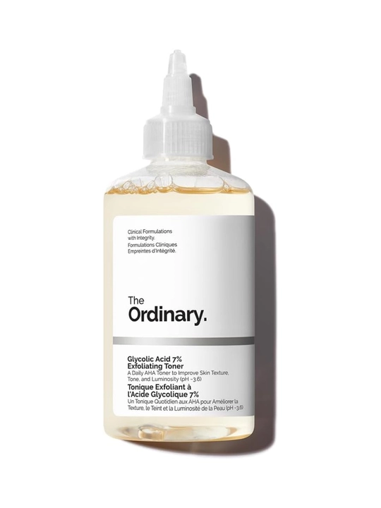 Пилинг-тоник с гликолевой кислотой, для сияющей и гладкой кожи The Ordinary GlycolicAcid 7%